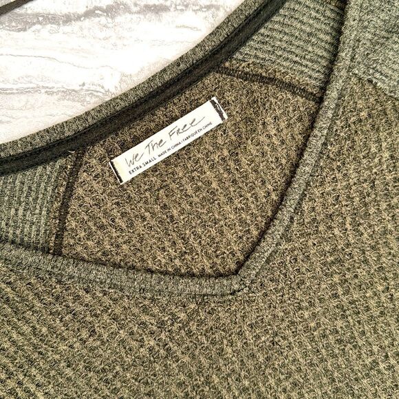 FREE PEOPLE Santa Clara Thermal Top - Picture 3 of 3